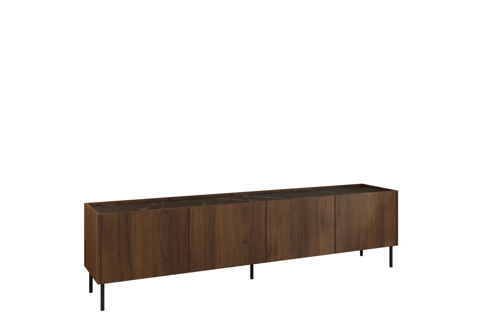 Akihito Tv-bänk 200 cm Brun