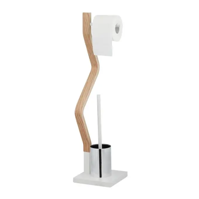 WC-stol stående vit