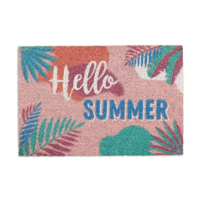 Dörrmatta kokosfiber ”Hello summer”