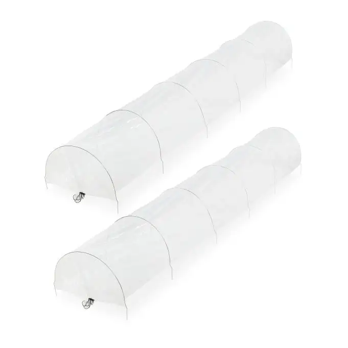 Plasttunnel, PVC, 2 st, 3,7 m