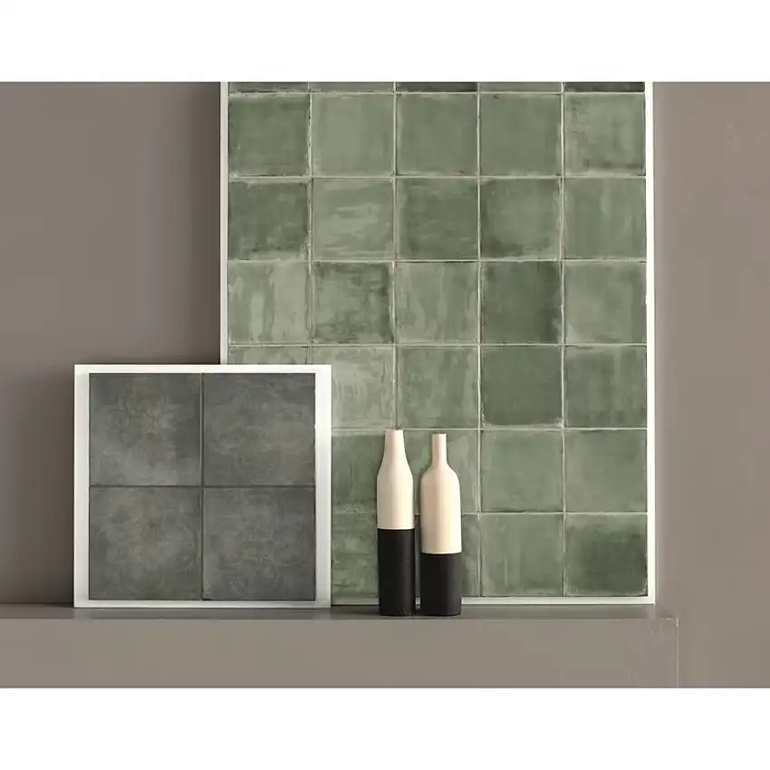 Kakel KonradssonsTsquare Mint Tea Blank 15x15 cm