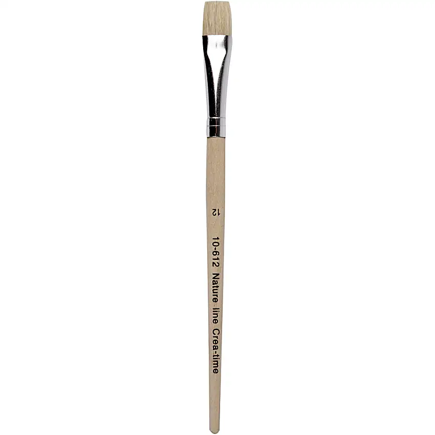 Penslar Creativ CompanyNatur Line Nr. 12 Korta Skaft 12 St/1 Förp