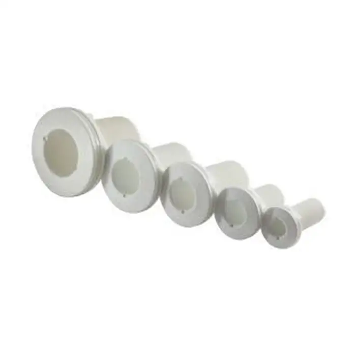 Bordgenomföring Tru-designVit, 1"