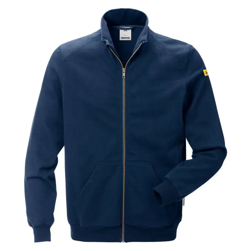 Sweatshirtjacka FristadsESD 4080 XSMStorlek: 3XL, Blå
