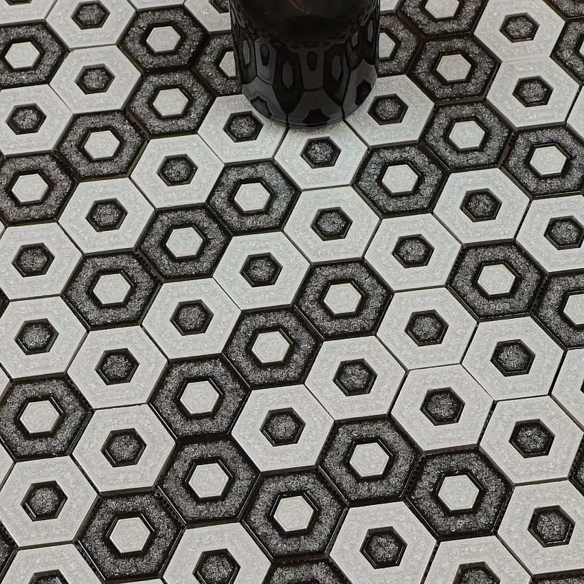 Mosaik TenforsHexagon Invert cm