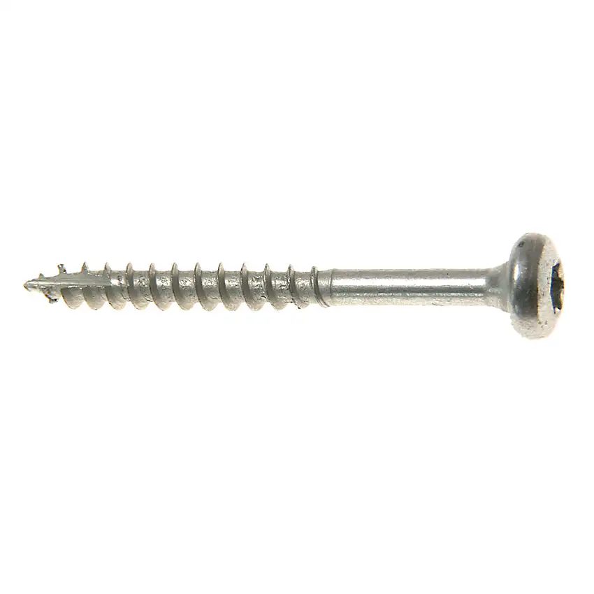 Träskruv Gunnebo FasteningElförzinkad Kullrig5x30 mm 200 st Kullrig Tx25