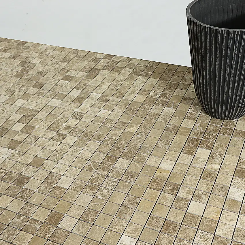 Mosaik TenforsMarmor Beige 5x5 cm