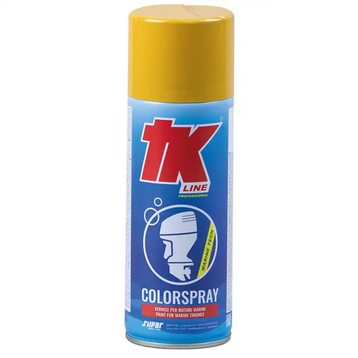 Båtfärg Tk LineSprayfärgVetus Motors Gul