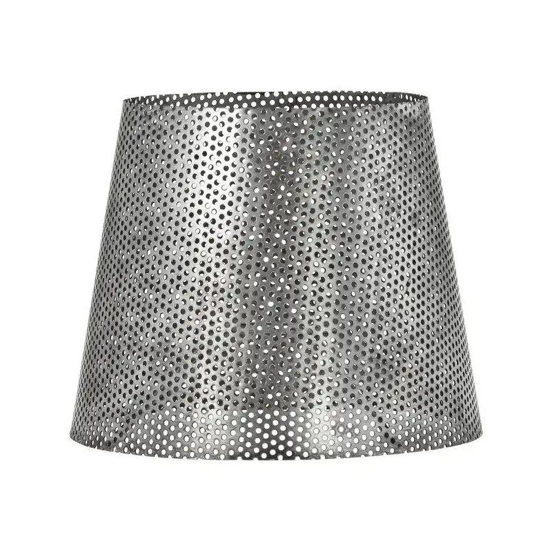 Lampskärm PR HomeMia HåladAntiksilver, BxH 200x170 mm