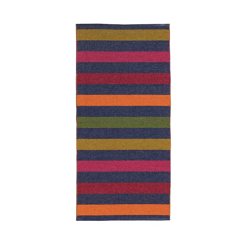 Plastmatta HorredsmattanHappyMarinblå, 70x300 cm