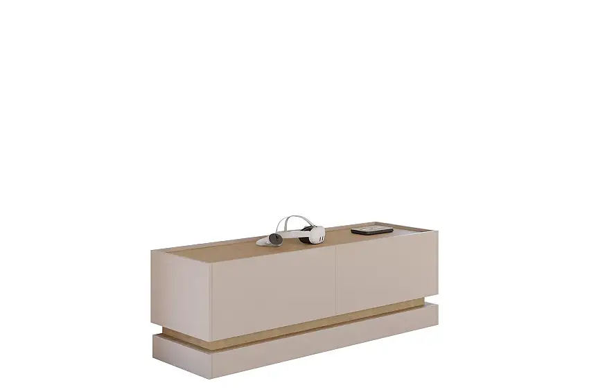 Zelric Tv-bänk 150 cm Beige