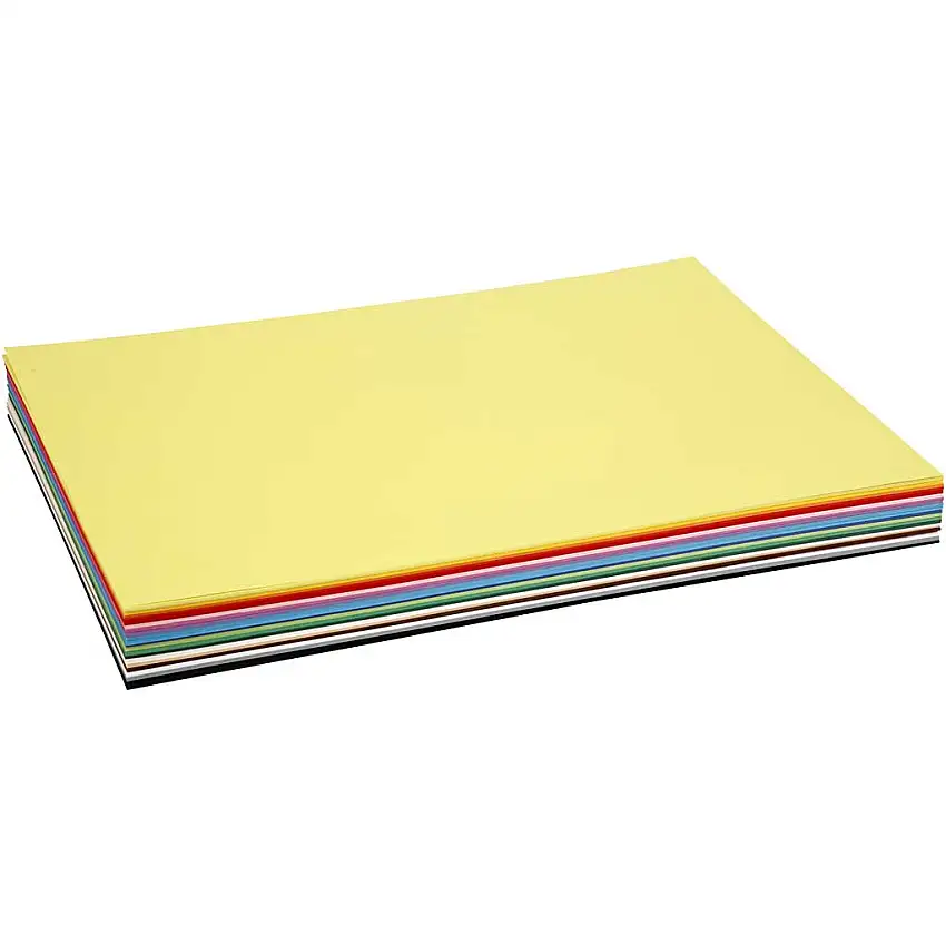 Kartong Creativ CompanyMixade Färger A2 420x600 mm 1 Förp300 st
