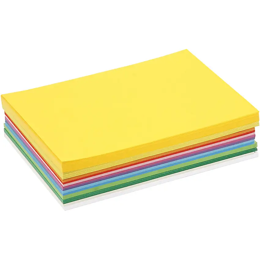 Vårkartong Creativ CompanyMixade Färger A5 148x210 mm 1 Förp300 st