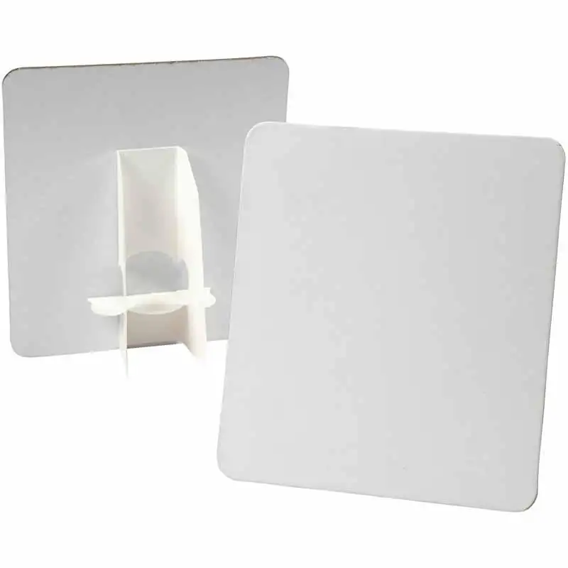 Dekoplatta Creativ CompanyVit Stl 17x19 cm 5 st/1 Förp
