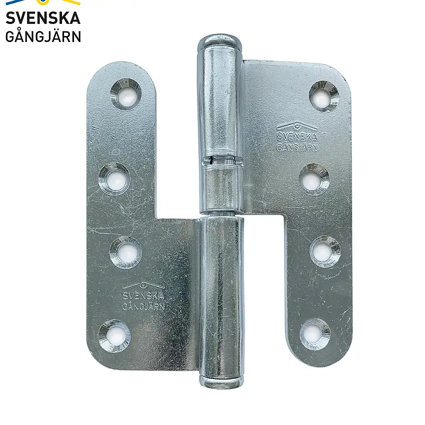 Gångjärn Leif Arvidsson3228-110Höger, Elförzinkad, Standard knopp
