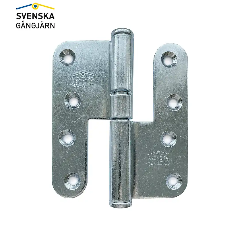 Gångjärn Leif Arvidsson3228-110Vänster, Elförzinkad, Standard knopp