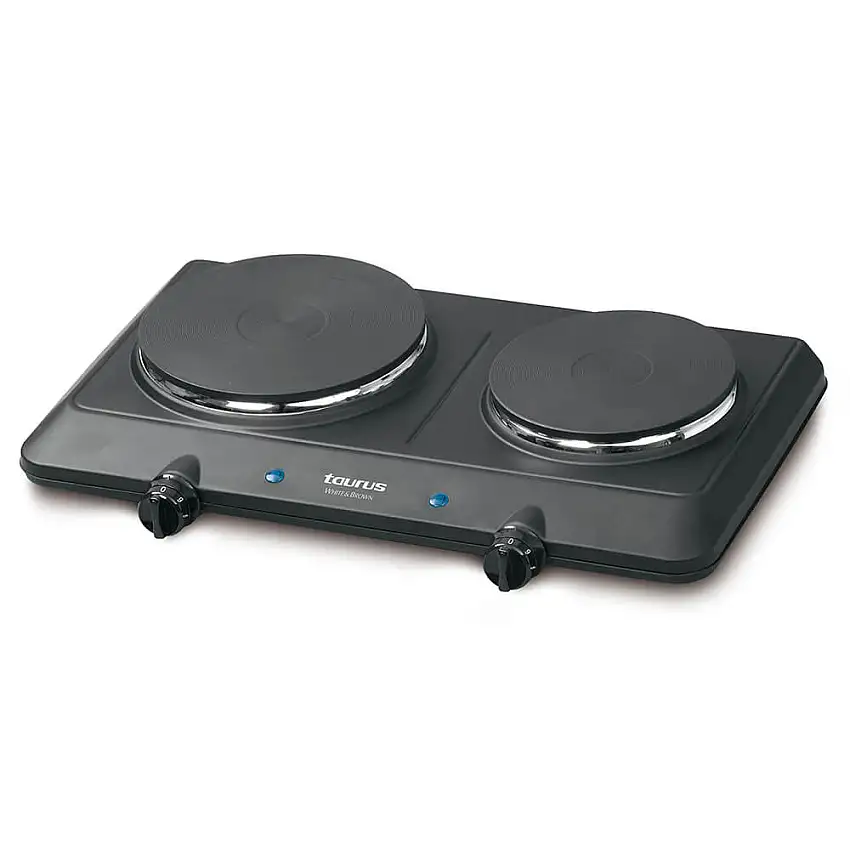 Kokplatta TaurusElektrisk Dubbel 2250w