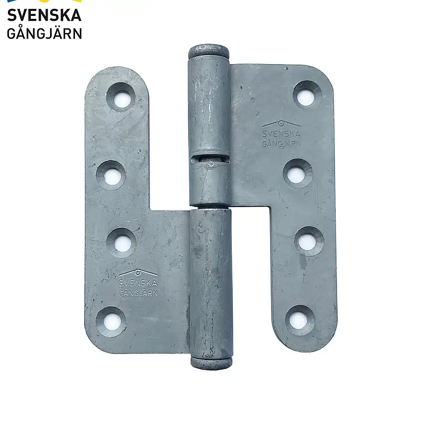 Gångjärn Leif Arvidsson3228-110Vänster, Varmförzinkat, Standard knopp