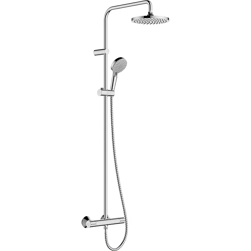 Takduschset HansgroheVernis Blend 200 1jet EcoSmart med TermostatKrom