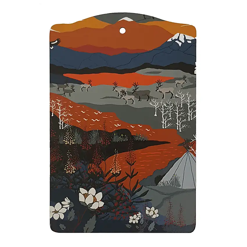 Skärbräda Arvidssons TextilFjällvandring 20x30 cm