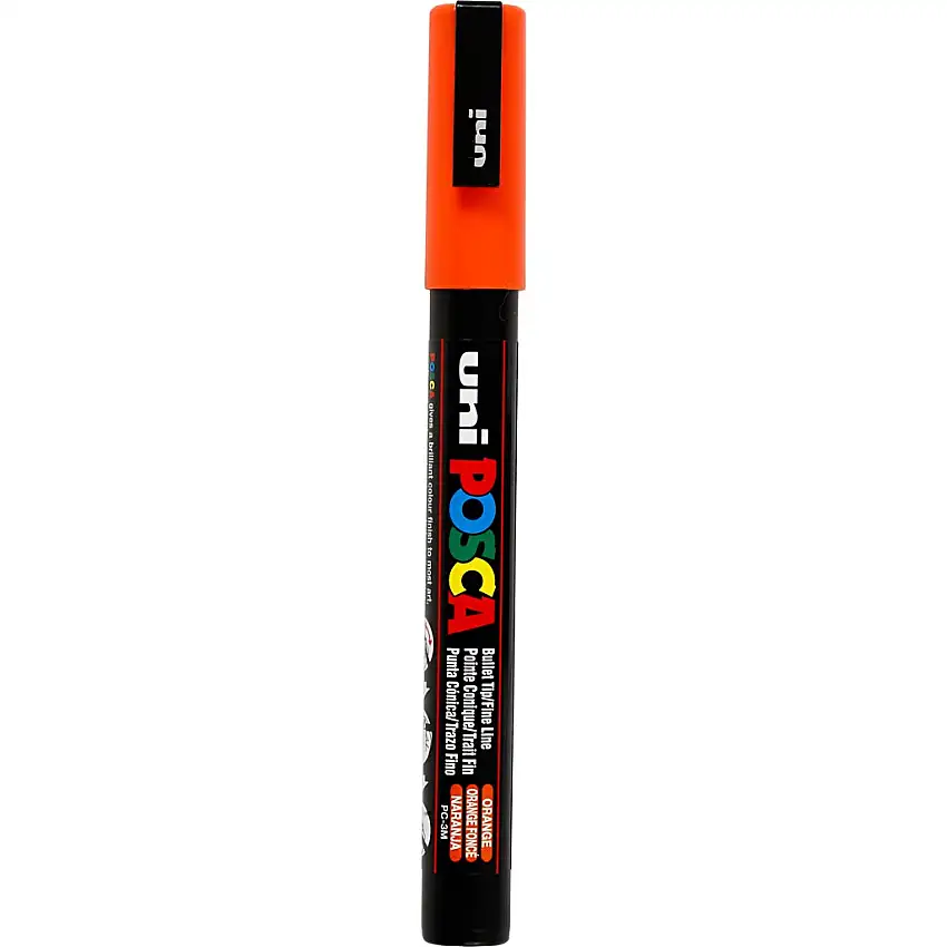 Märkpenna Creativ CompanyPosca Nr. Pc-3M Spets 0,9-1,3 mm 1 StOrange