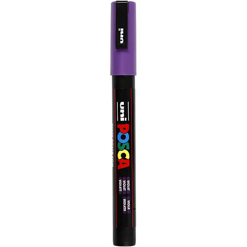 Märkpenna Creativ CompanyPosca Nr. Pc-3M Spets 0,9-1,3 mm 1 StViolet