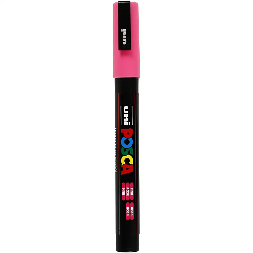 Märkpenna Creativ CompanyPosca Nr. Pc-3M Spets 0,9-1,3 mm 1 StRosa
