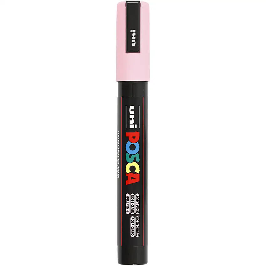 Märkpenna Creativ CompanyPosca Nr. Pc-5M Spets 2,5 mm 1 StLjusrosa