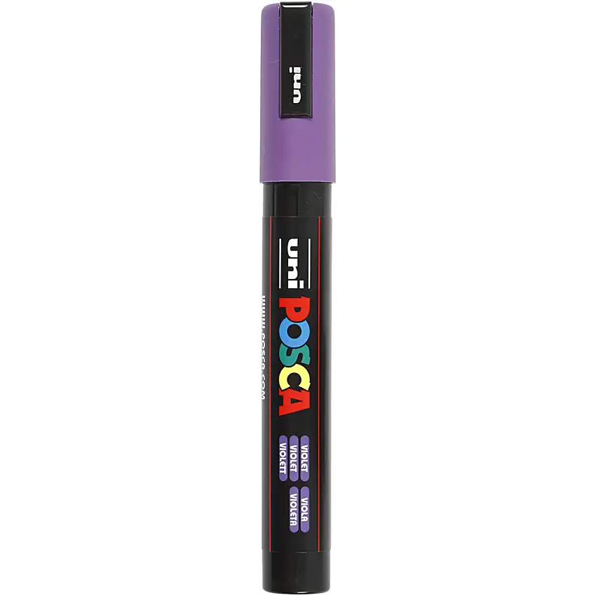Märkpenna Creativ CompanyPosca Nr. Pc-5M Spets 2,5 mm 1 StViolet