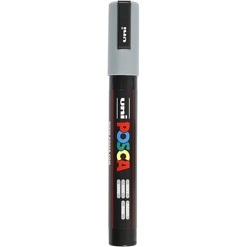 Märkpenna Creativ CompanyPosca Nr. Pc-5M Spets 2,5 mm 1 StGrå