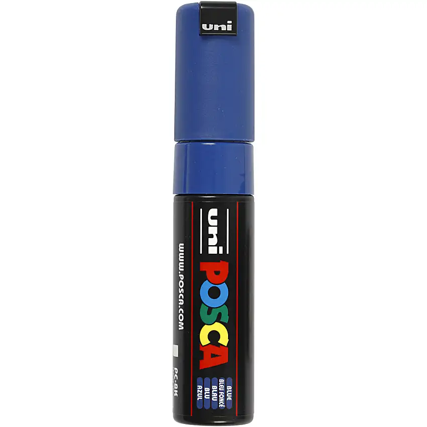Märkpenna Creativ CompanyPosca Nr. PC-8K Spets 8 mm 1 StBlå