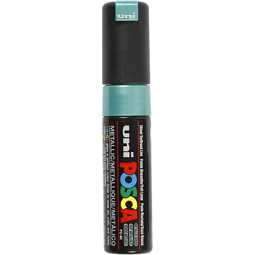 Märkpenna Creativ CompanyPosca Nr. PC-8K Spets 8 mm 1 StMetallic Grön