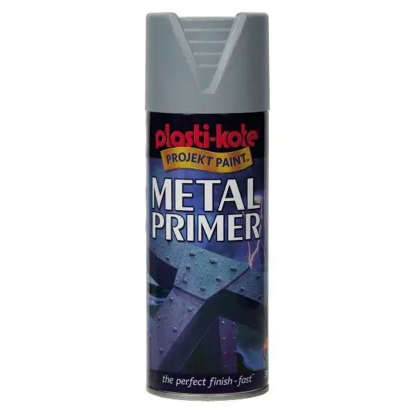 Sprayfärg Plasti-koteMetallprimer Grå 400 ml
