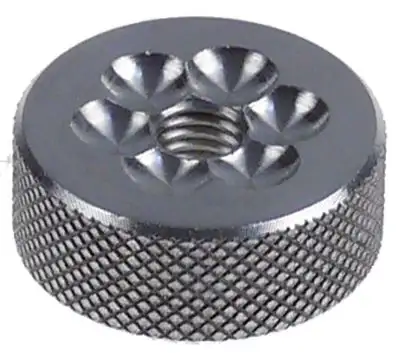 Inställningsskruv Gänga M8 Aluminium L 12mm