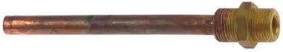Injektorrör Rör ø 10mm Koppar G1: 3/8" G2: 3/8"