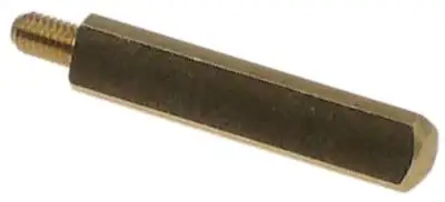 Axel Gänga M4 Mässing L 346mm B 66mm trekant
