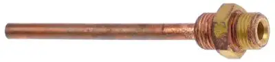 Injektorrör Rör ø 6mm Koppar G1: 1/4" G2: 1/4"