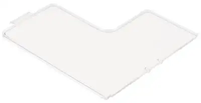 Lock Plast transparent H 3mm L 180mm B 160mm