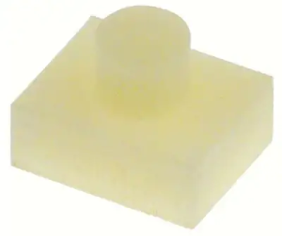 Anslagsplatta Gummi YD ø 9mm H 8mm L 20mm B 16mm