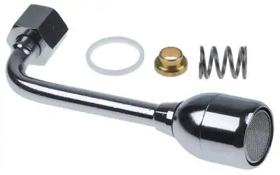 Vattenrör Gänga 3/8" Mässing ø 235mm L 86mm SW 22