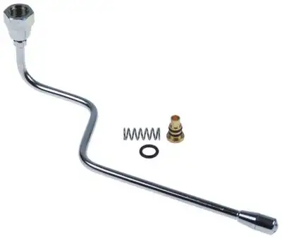 Ångrör Gänga 3/8" Rör ø 8mm Mässing H 270mm L 70mm