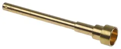 Axel Mässing ø 14mm D1 ø 115mm D2 ø 75mm D3 ø 58mm