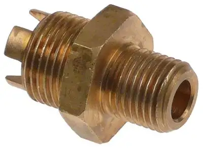Skruvkoppling Gänga 1/4" Mässing ID ø 7mm L 32mm