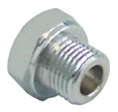 Ändlock Gänga 3/8" Förkromad mässing ID ø 91mm