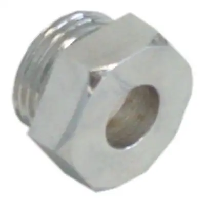 Skruvkoppling Gänga 1/2" Förkromad mässing L 8mm