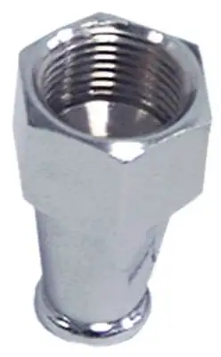 Filterhållarutlopp Gänga 3/8" rak/lång 1-vägs