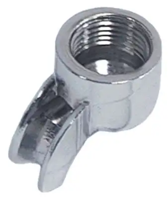 Filterhållarutlopp Gänga 3/8" böjd/kort 1-vägs