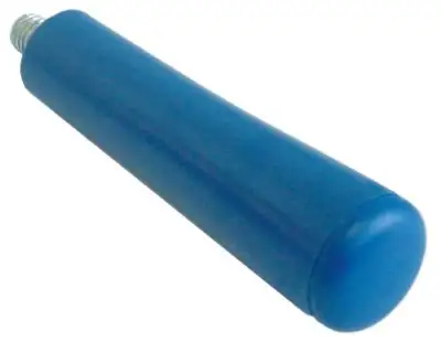 Handtag Gänga M12x1,75 ø 37mm blå L 125mm