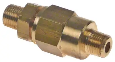 Backventil L 30mm Ingång 1/8" Utgång 1/8"