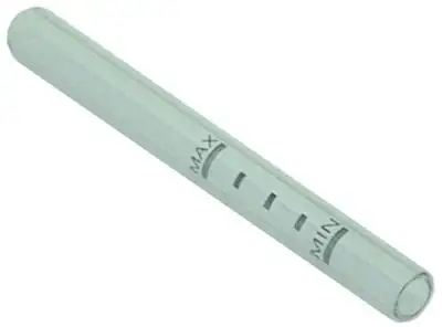 Vätskenivårör ø 12mm H 134mm